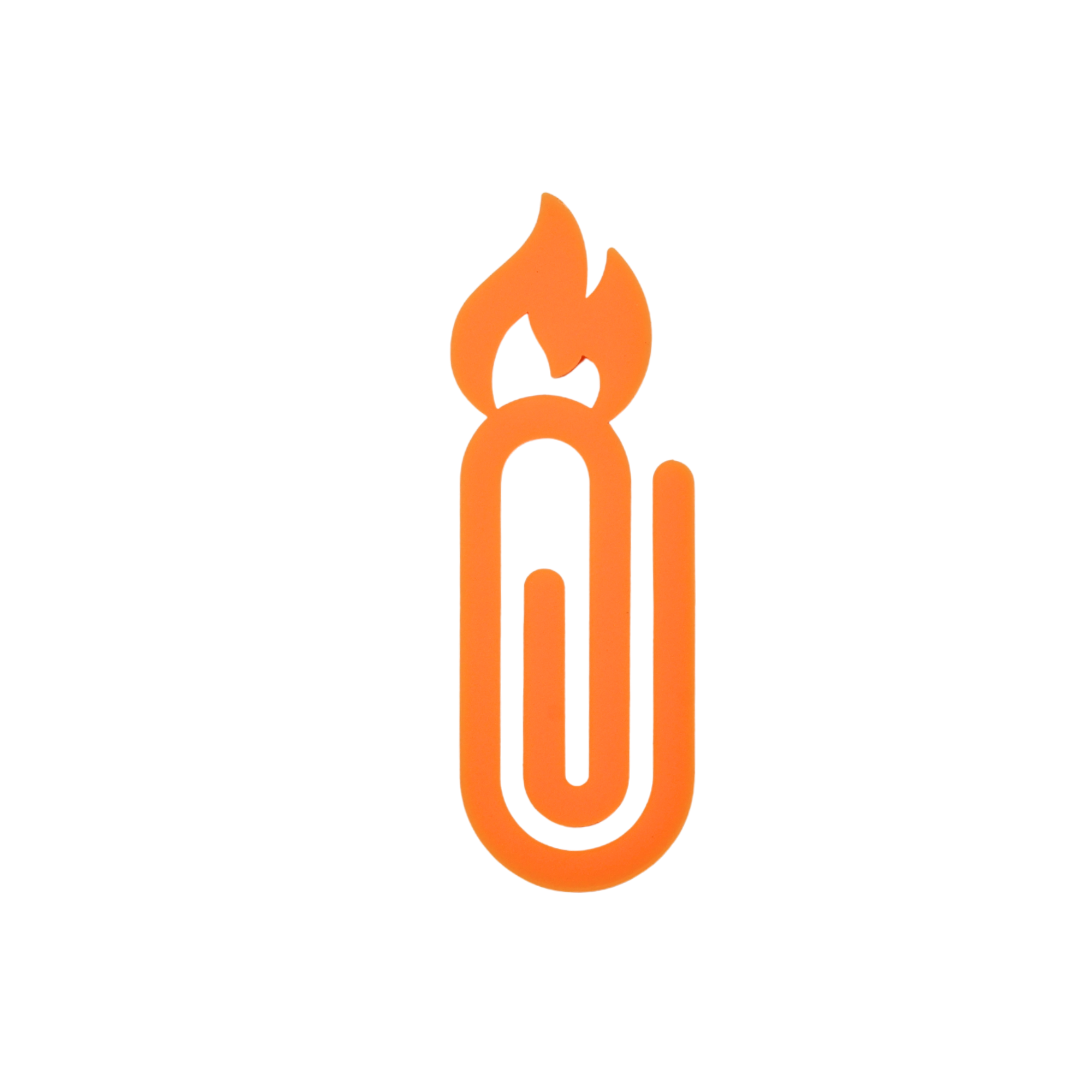 Flame Jumbo Bookmark Stationery Journal Notebook Planner Accessory