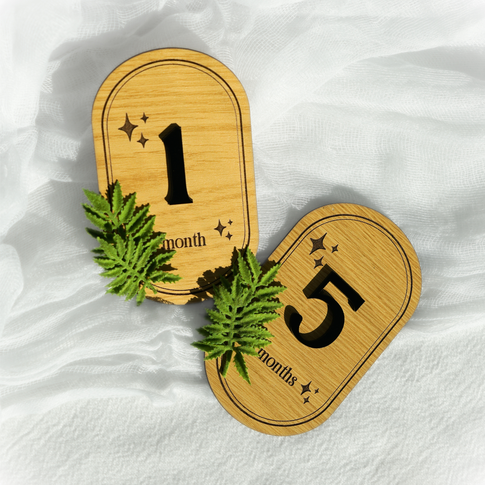 Fern Baby Monthly Milestone