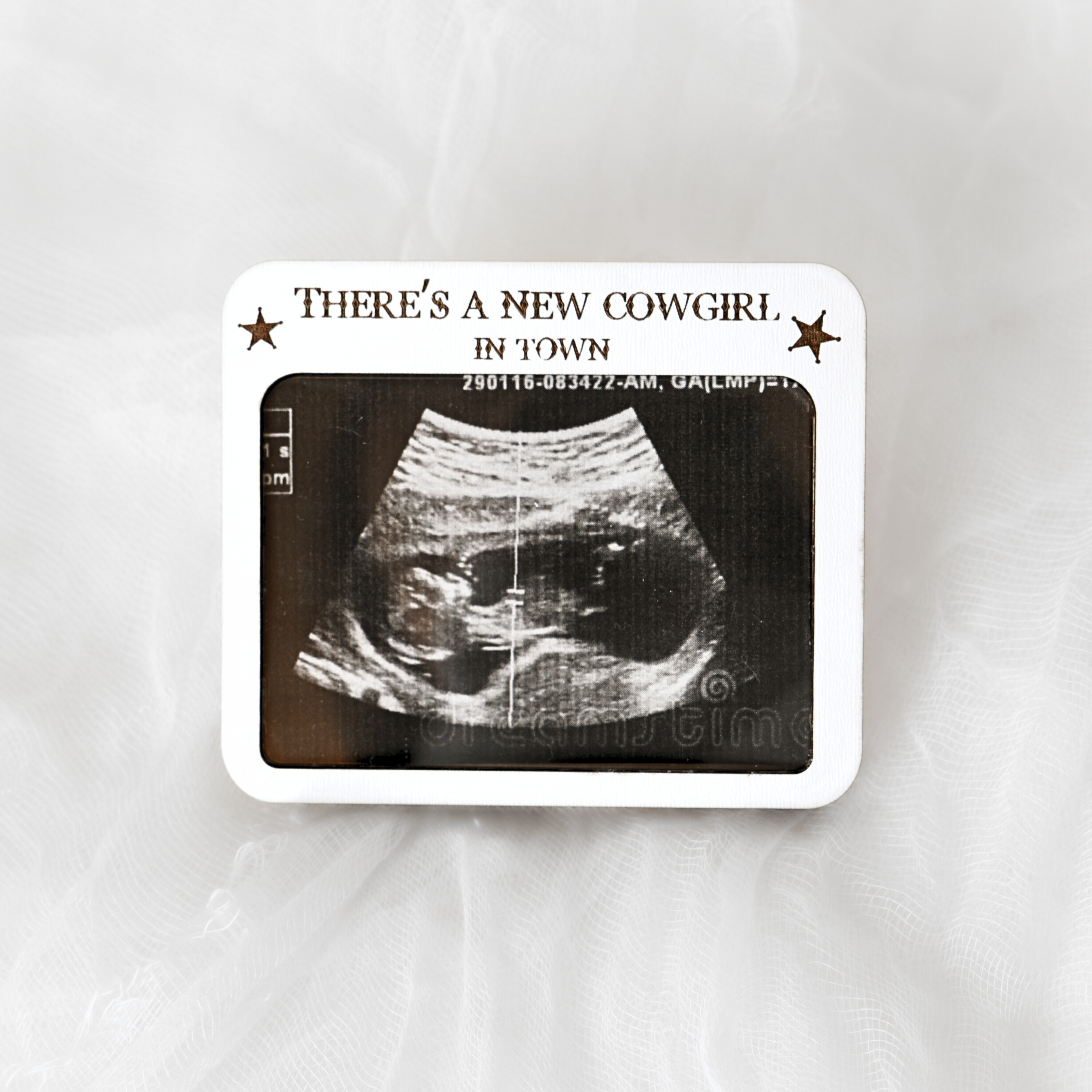 Ultrasound Frame Cowgirl