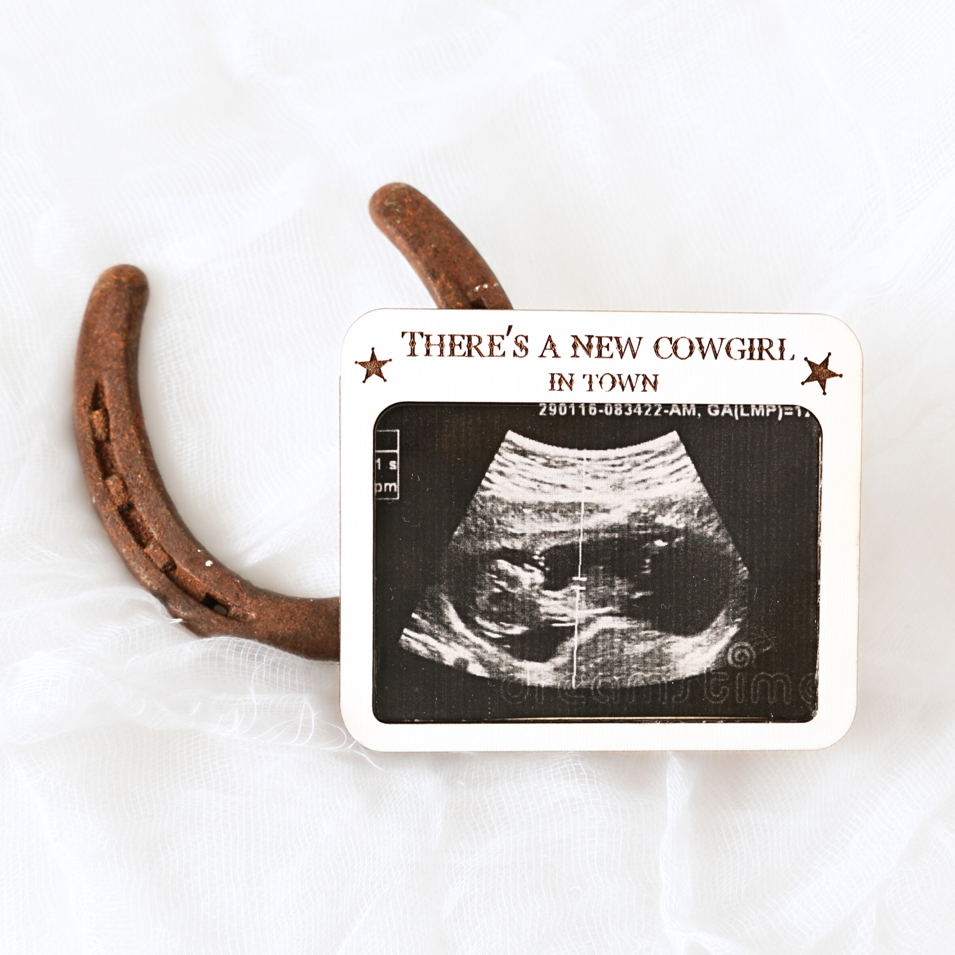 Ultrasound Frame Cowgirl