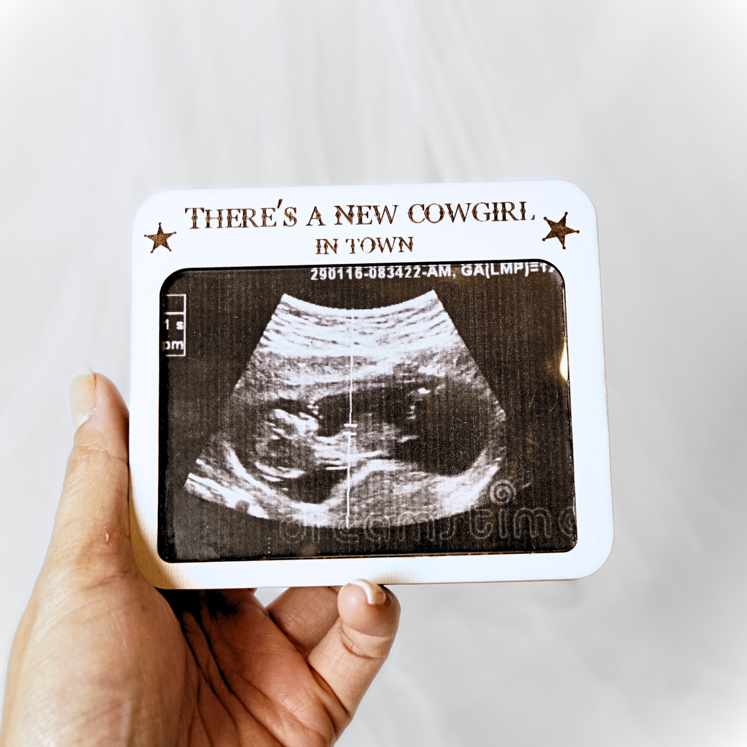Ultrasound Frame Cowgirl