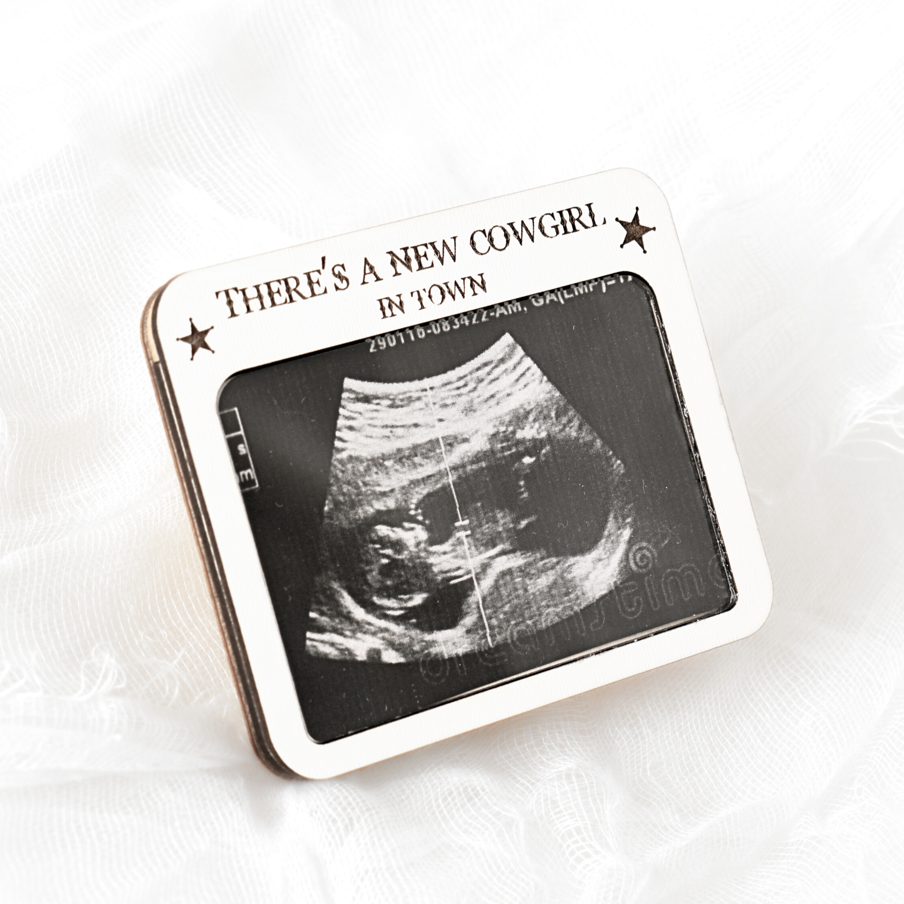 Ultrasound Frame Cowgirl
