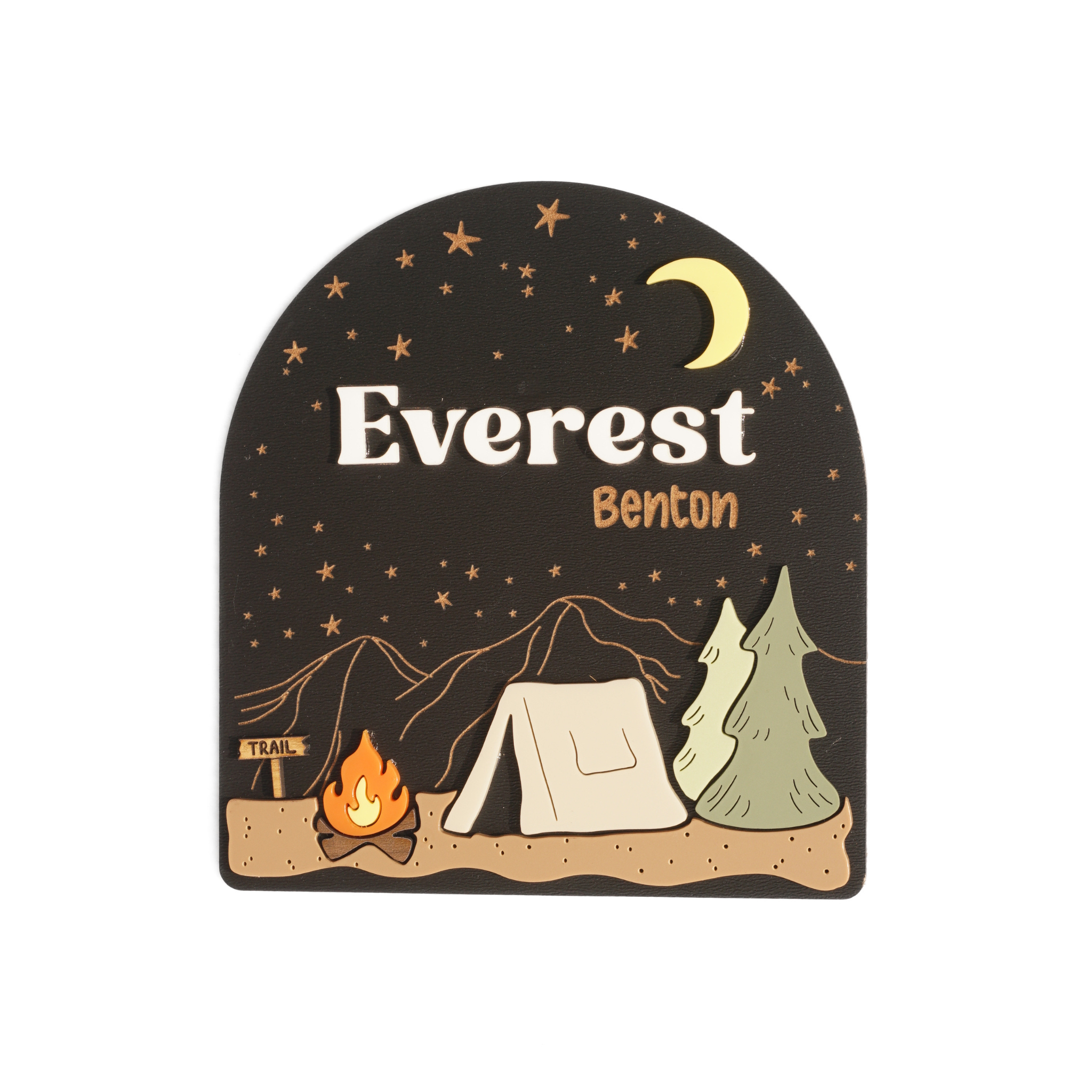 Adventure Baby Nameplate