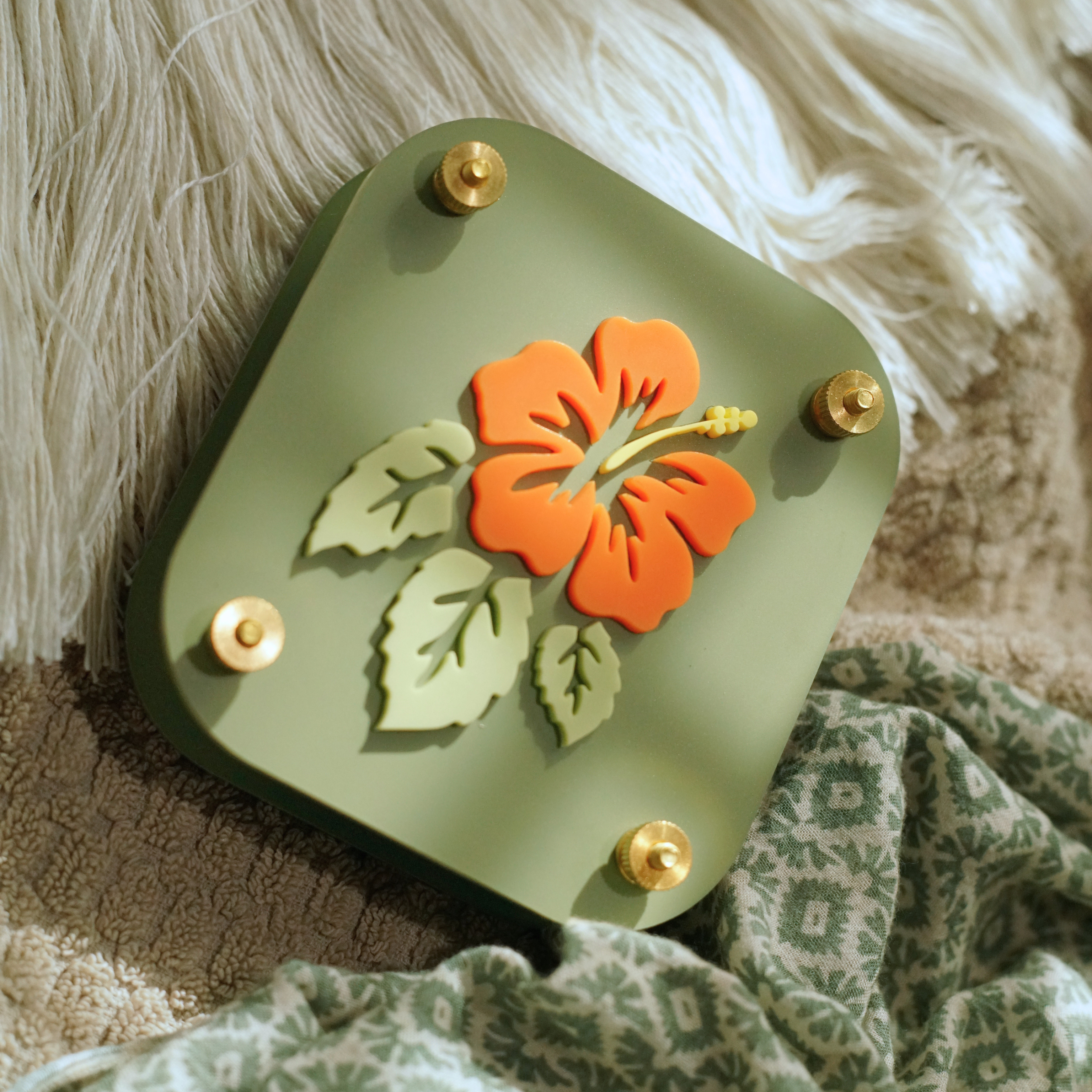 Tropical Hibiscus Flower Press Kit