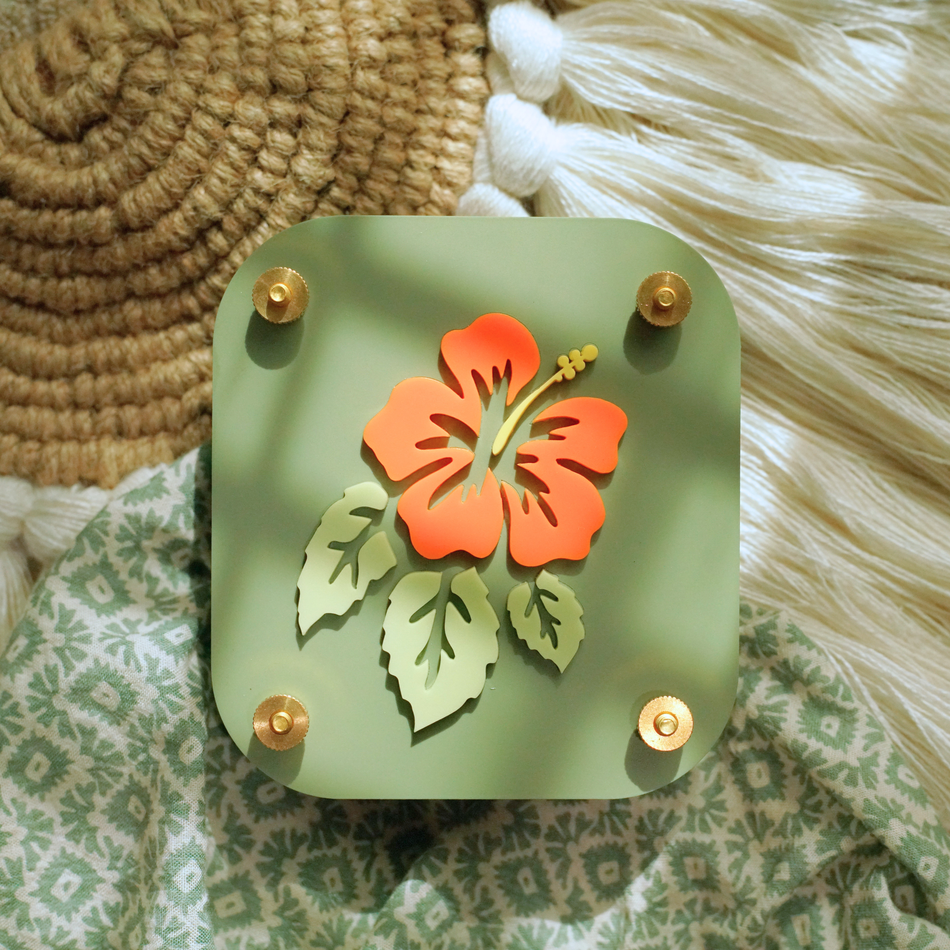 Tropical Hibiscus Flower Press Kit