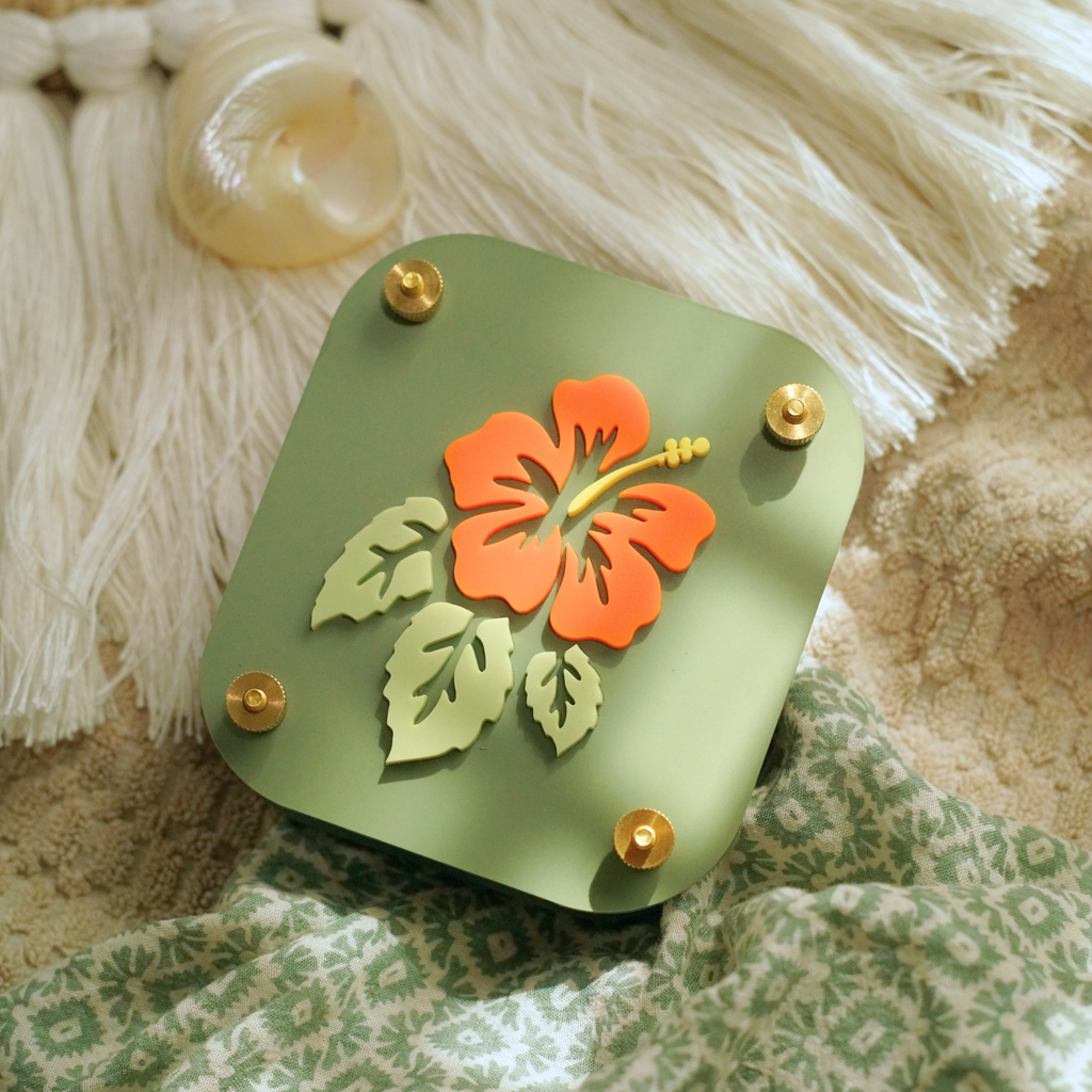 Tropical Hibiscus Flower Press Kit