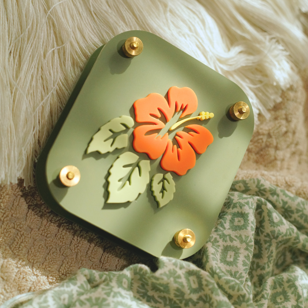 Tropical Hibiscus Flower Press Kit