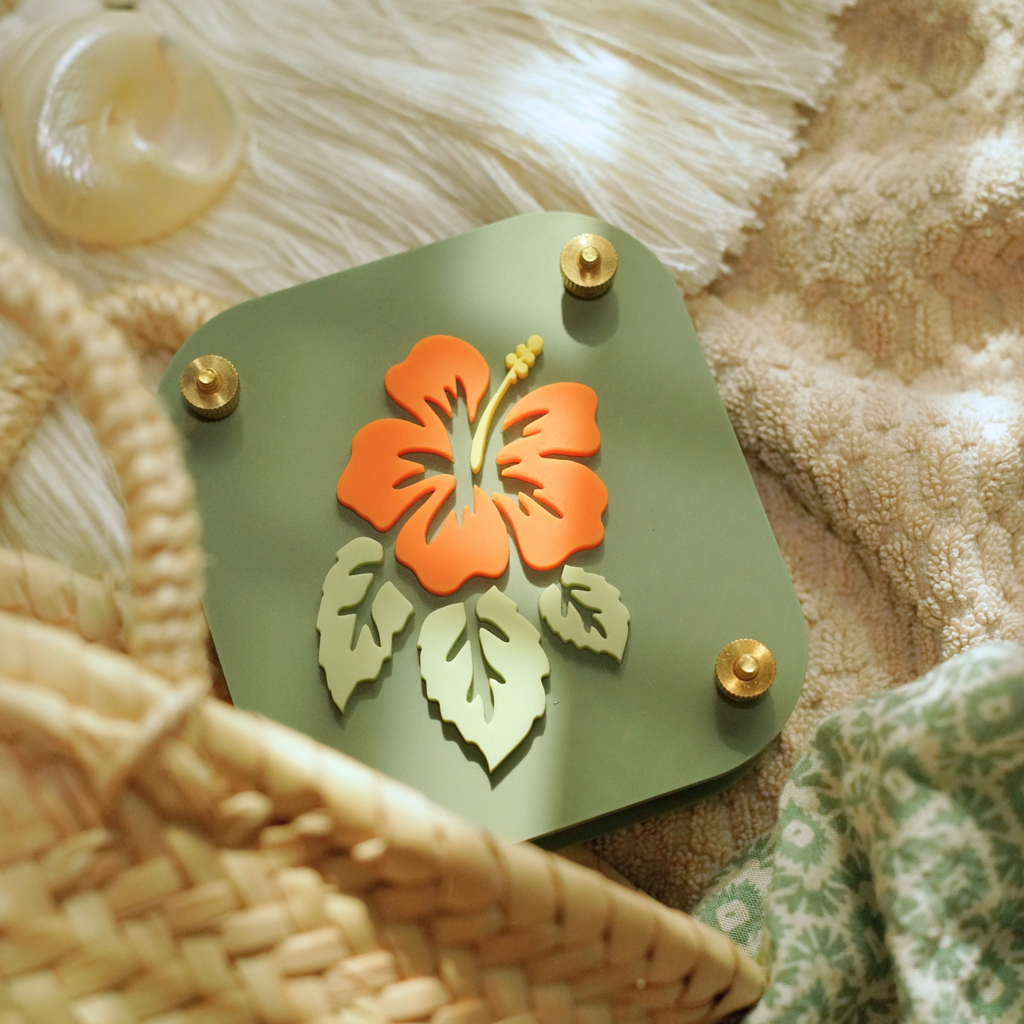 Tropical Hibiscus Flower Press Kit