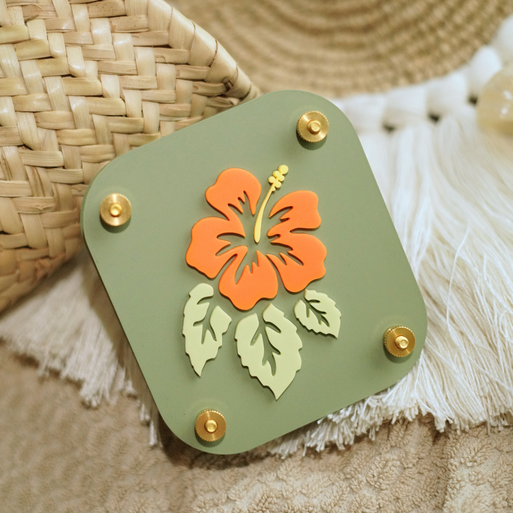 Tropical Hibiscus Flower Press Kit