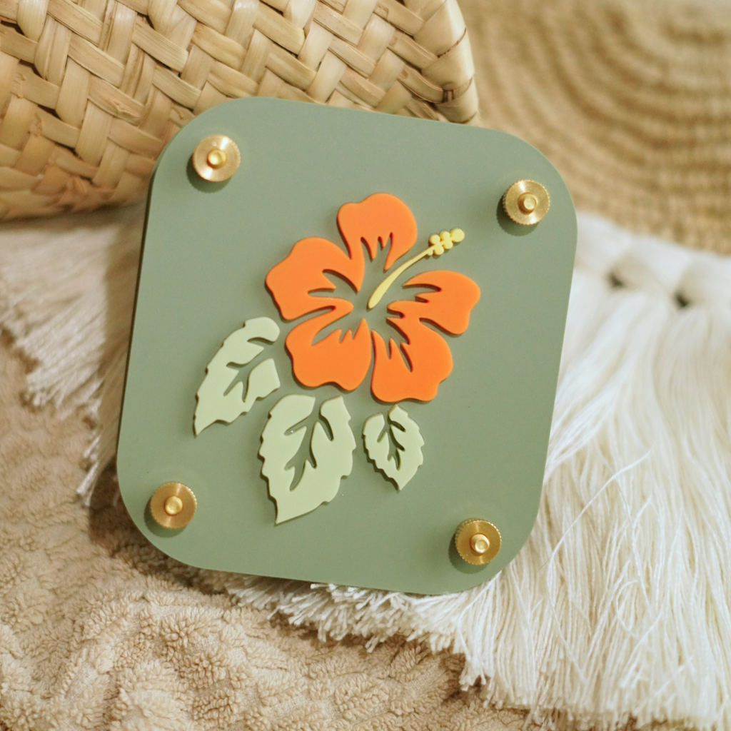 Tropical Hibiscus Flower Press Kit