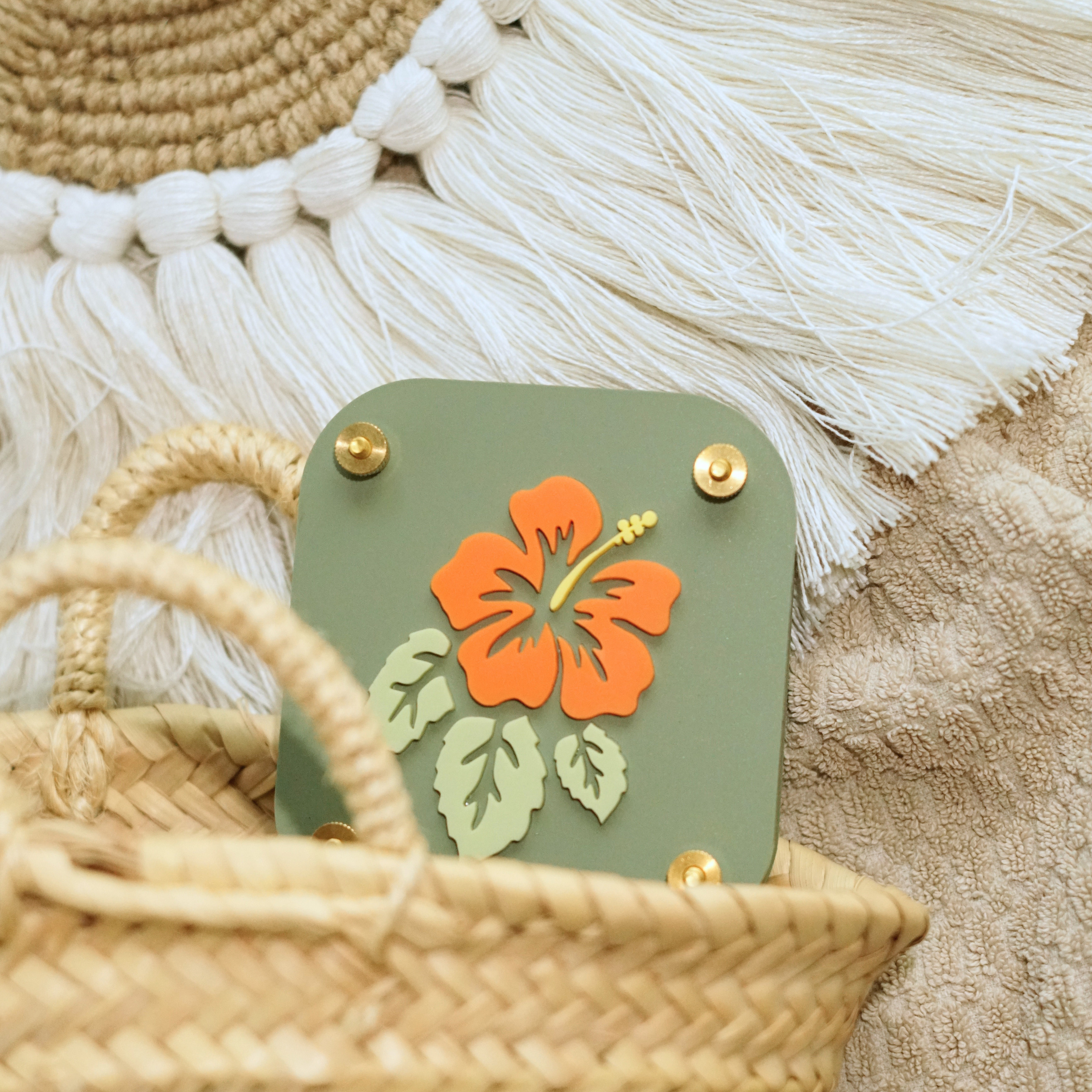 Tropical Hibiscus Flower Press Kit