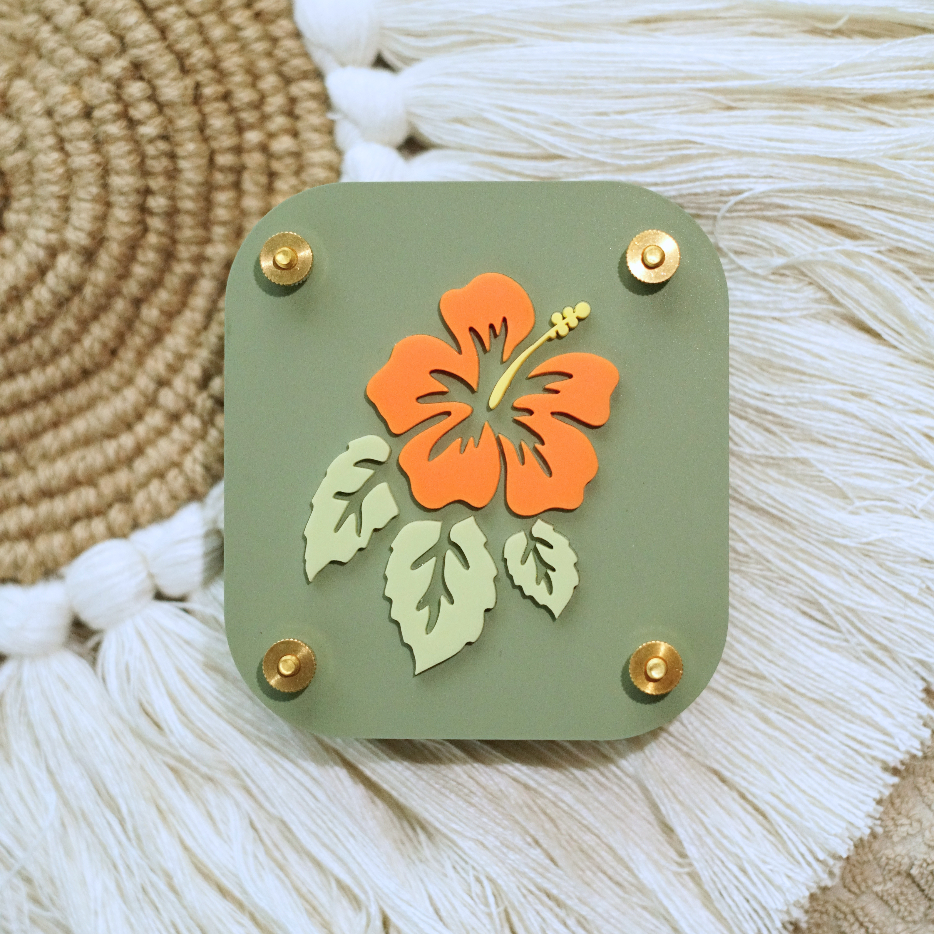 Tropical Hibiscus Flower Press Kit