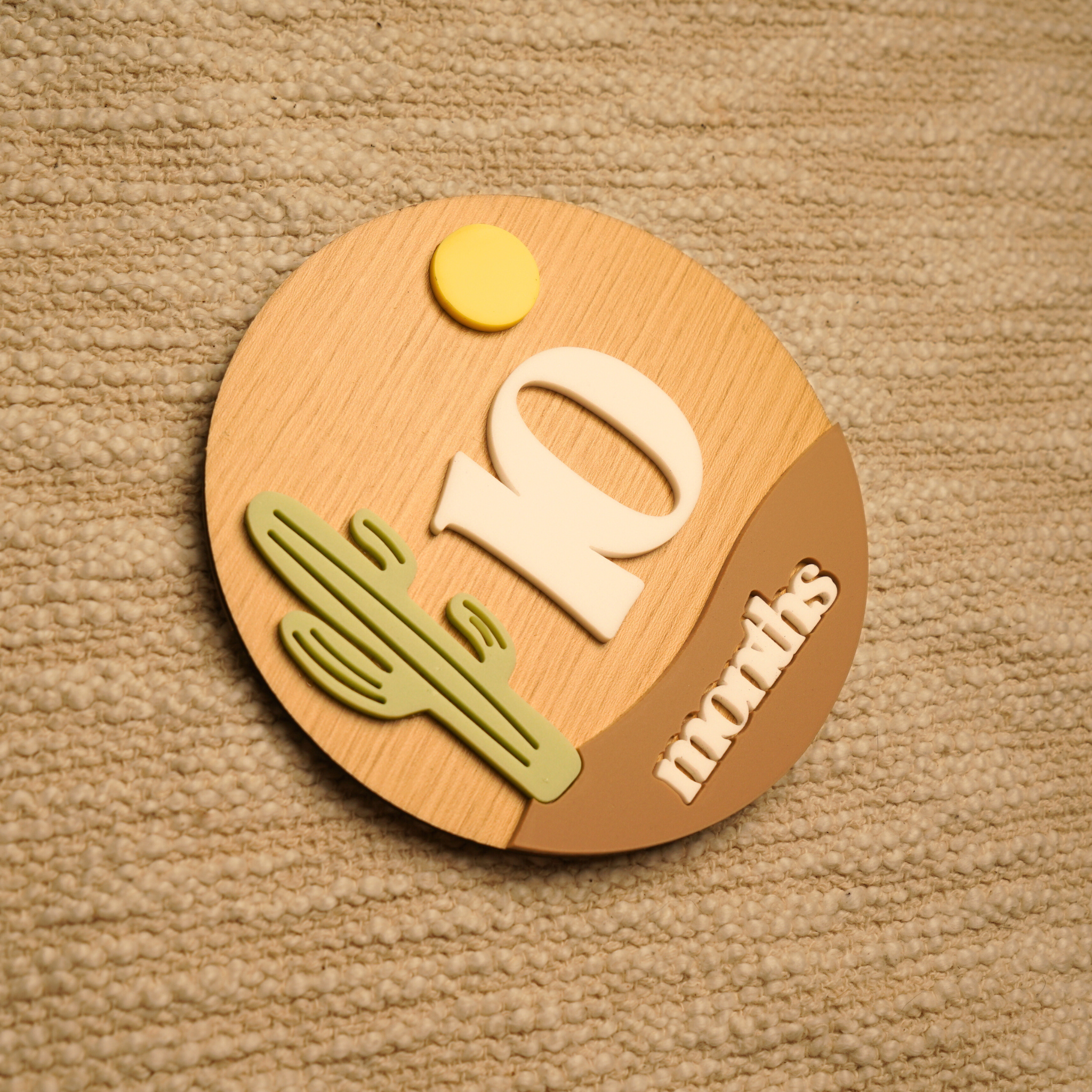 Desert Baby Monthly Milestone