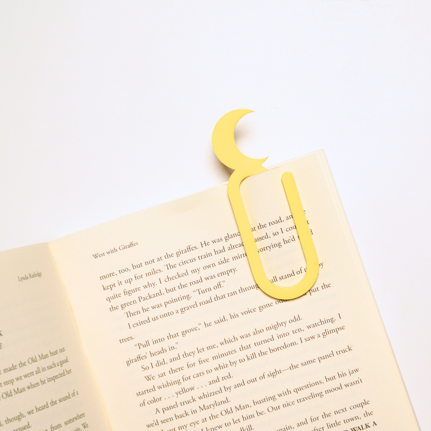 Moon Jumbo Bookmark Stationery Journal Notebook Planner Accessory