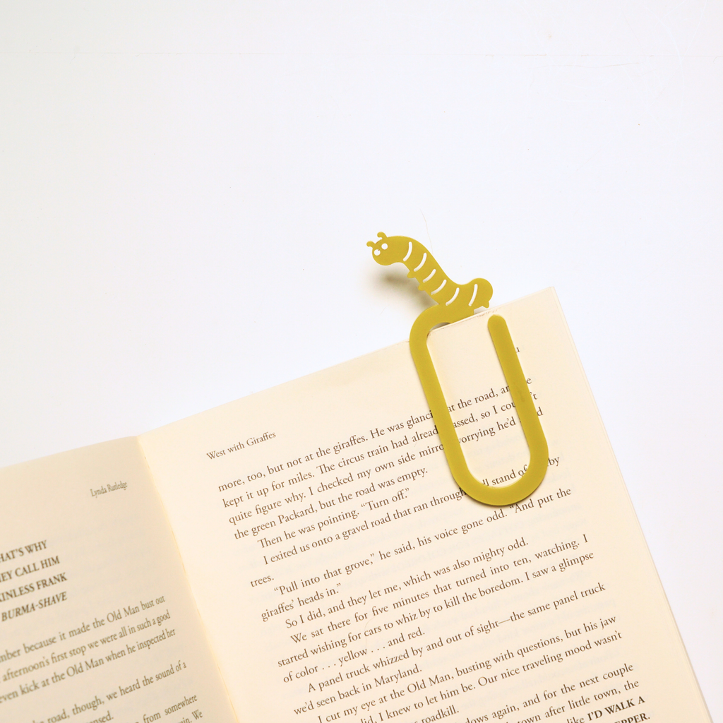 Caterpillar Jumbo Bookmark Stationery Journal Notebook Planner Accessory