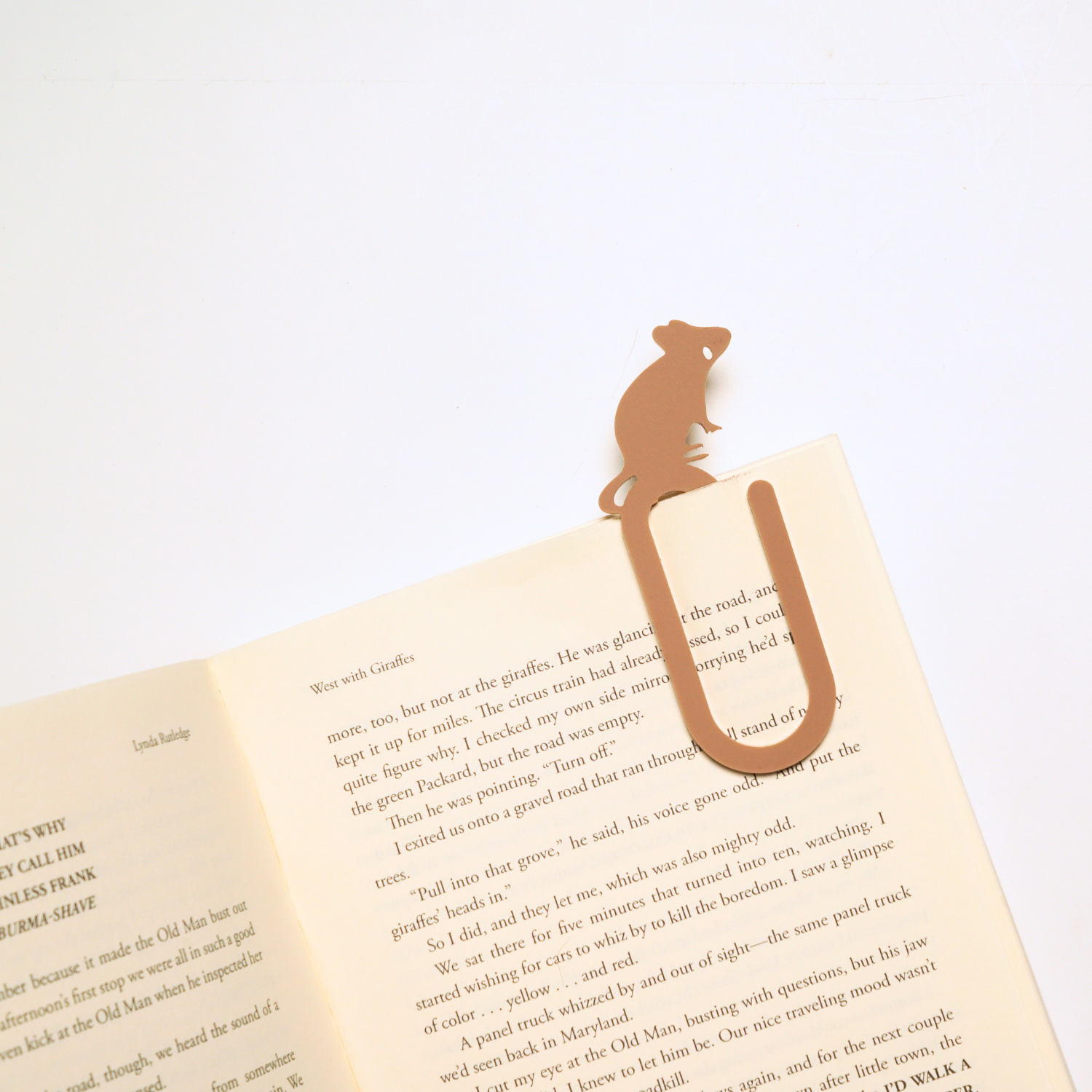 Mouse Jumbo Bookmark Stationery Journal Notebook Planner Accessory