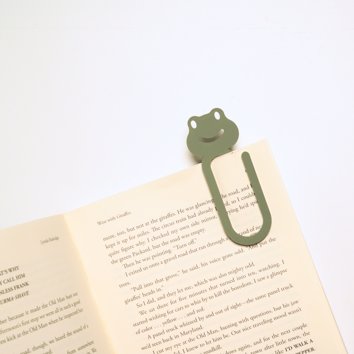 Frog Jumbo Bookmark Stationery Journal Notebook Planner Accessory