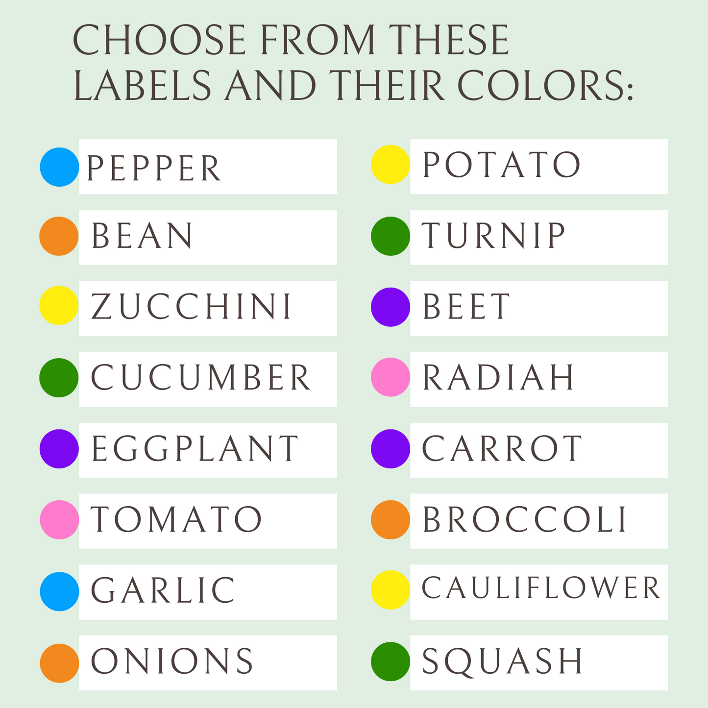 Plantastix Plant Labels (choose your labels)