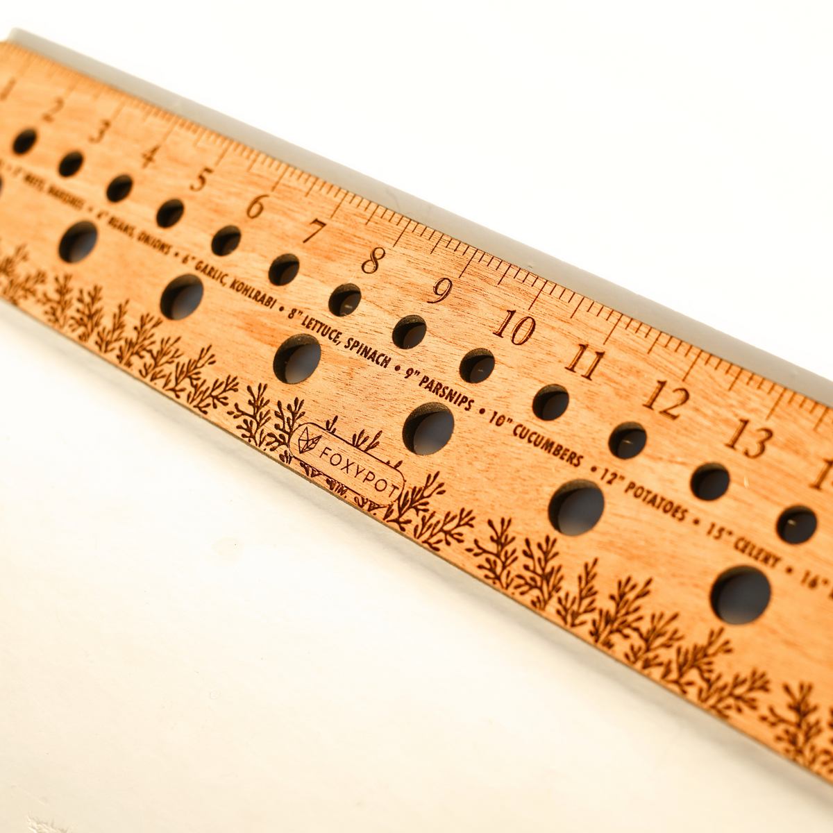 Seed Spacing Ruler Gardening Tool Sowing Guide Planting Ruler – Foxypot