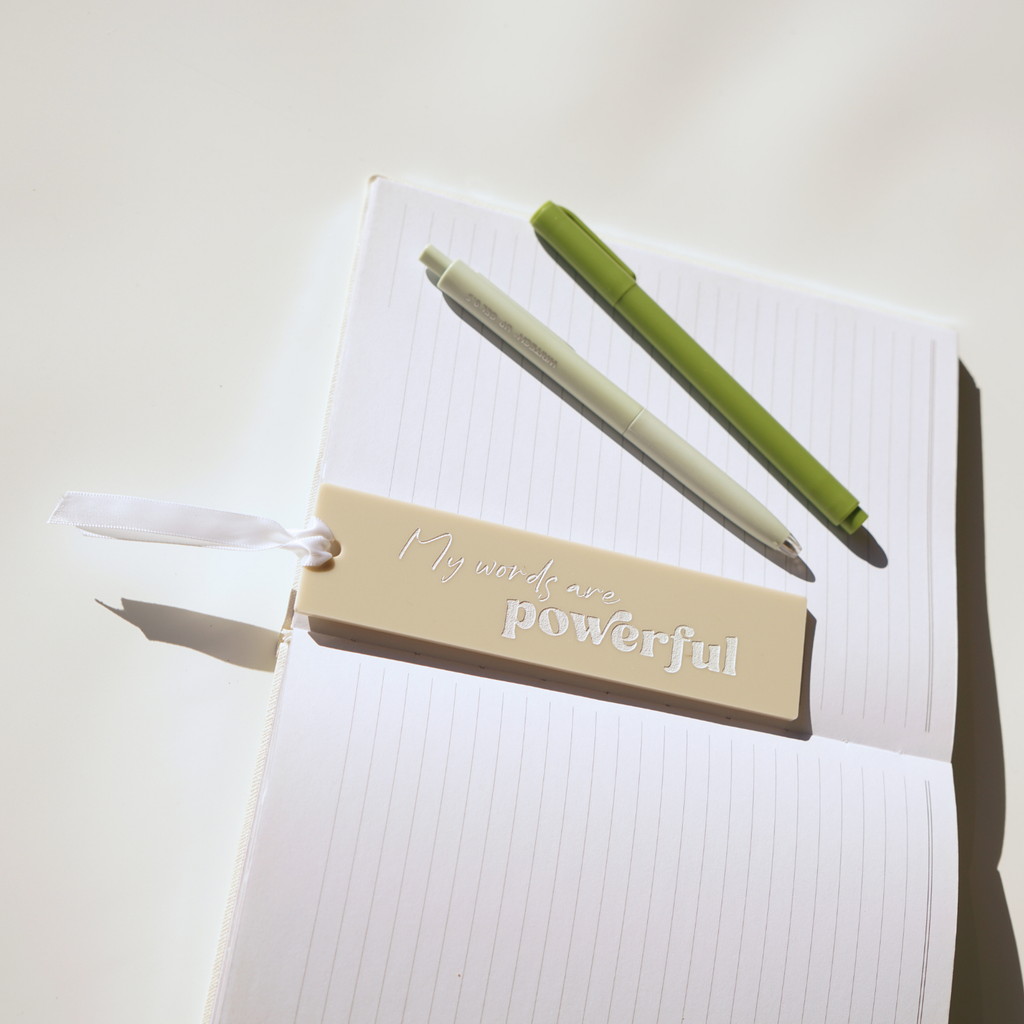 My Words Are Powerful Motivational Mental Health Affirmation Bookmark
