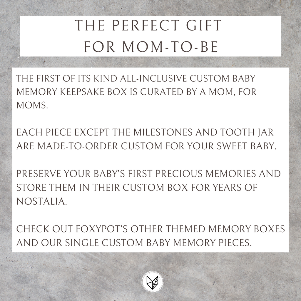 Create Your Custom Baby Memory Box Set